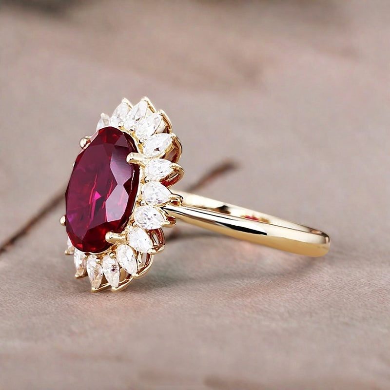 Bague de fiançailles vintage en forme de poire avec aigue-marine, ensemble de bagues de mariage uniques, cadeau d'anniversaire