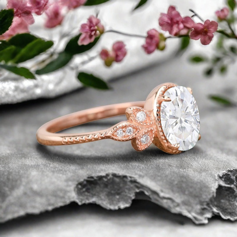 Bague de fiançailles vintage en forme de poire avec aigue-marine, ensemble de bagues de mariage uniques, cadeau d'anniversaire