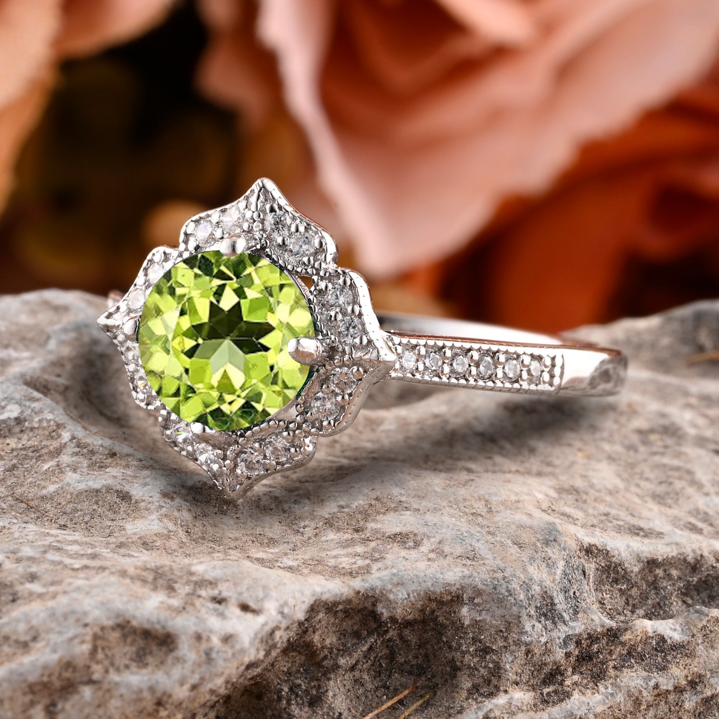 Bague de fiançailles vintage en forme de poire avec aigue-marine, ensemble de bagues de mariage uniques, cadeau d'anniversaire