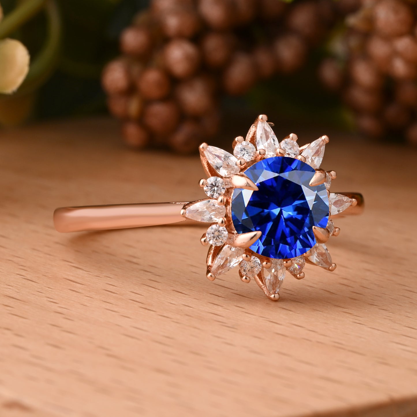 Bague de fiançailles vintage ovale en pierre de lune, bague de promesse unique en opale et moissanite