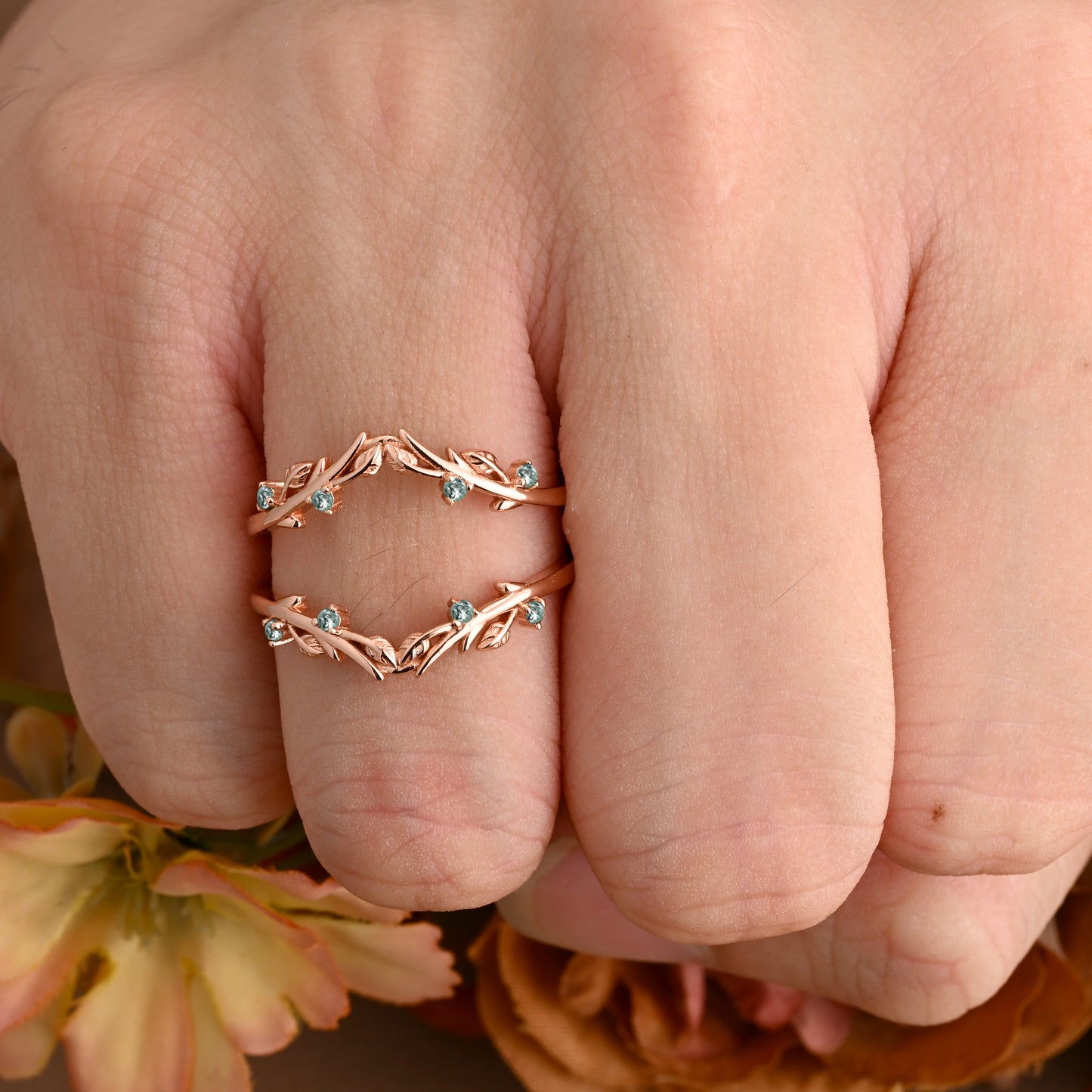 Bague de fiançailles vintage ovale en pierre de lune, bague de promesse unique en opale et moissanite