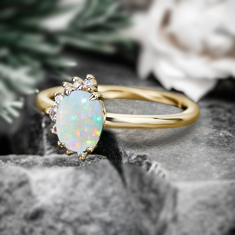 Bague de fiançailles vintage en forme de poire avec aigue-marine, ensemble de bagues de mariage uniques, cadeau d'anniversaire