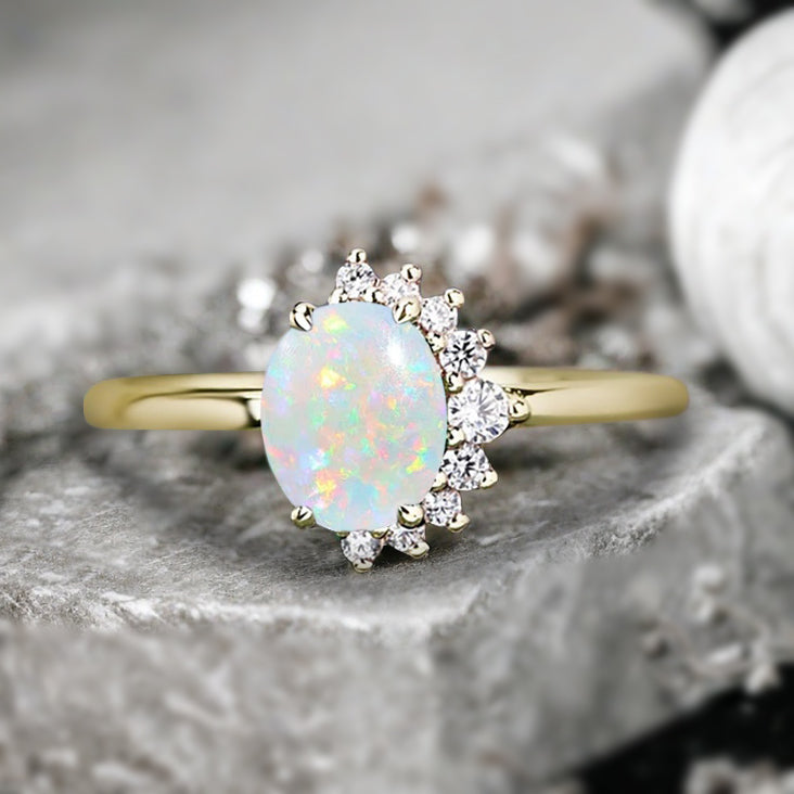 Bague de fiançailles vintage en forme de poire avec aigue-marine, ensemble de bagues de mariage uniques, cadeau d'anniversaire