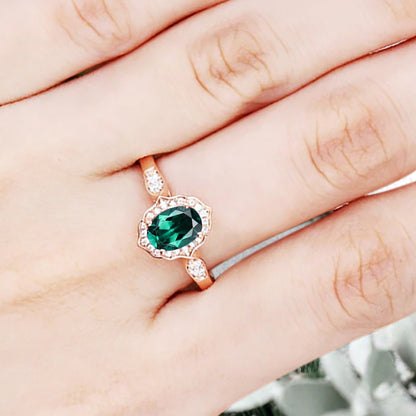 Bague de fiançailles vintage en forme de poire avec aigue-marine, ensemble de bagues de mariage uniques, cadeau d'anniversaire