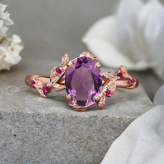 Bague de fiançailles vintage en forme de poire avec aigue-marine, ensemble de bagues de mariage uniques, cadeau d'anniversaire