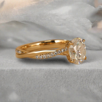 Bague de fiançailles vintage en forme de poire avec aigue-marine, ensemble de bagues de mariage uniques, cadeau d'anniversaire