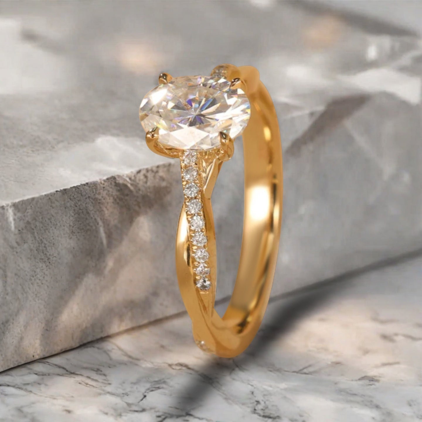 Bague de fiançailles vintage en forme de poire avec aigue-marine, ensemble de bagues de mariage uniques, cadeau d'anniversaire