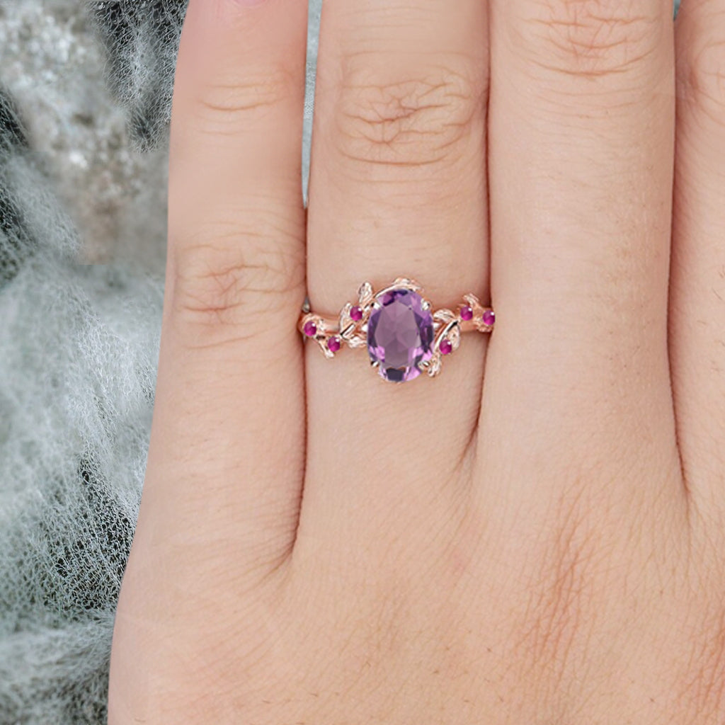 Bague de fiançailles vintage en forme de poire avec aigue-marine, ensemble de bagues de mariage uniques, cadeau d'anniversaire