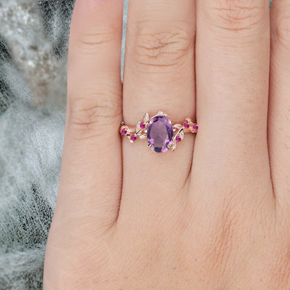 Bague de fiançailles vintage en forme de poire avec aigue-marine, ensemble de bagues de mariage uniques, cadeau d'anniversaire