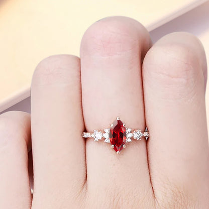 Bague de fiançailles vintage en forme de poire avec aigue-marine, ensemble de bagues de mariage uniques, cadeau d'anniversaire