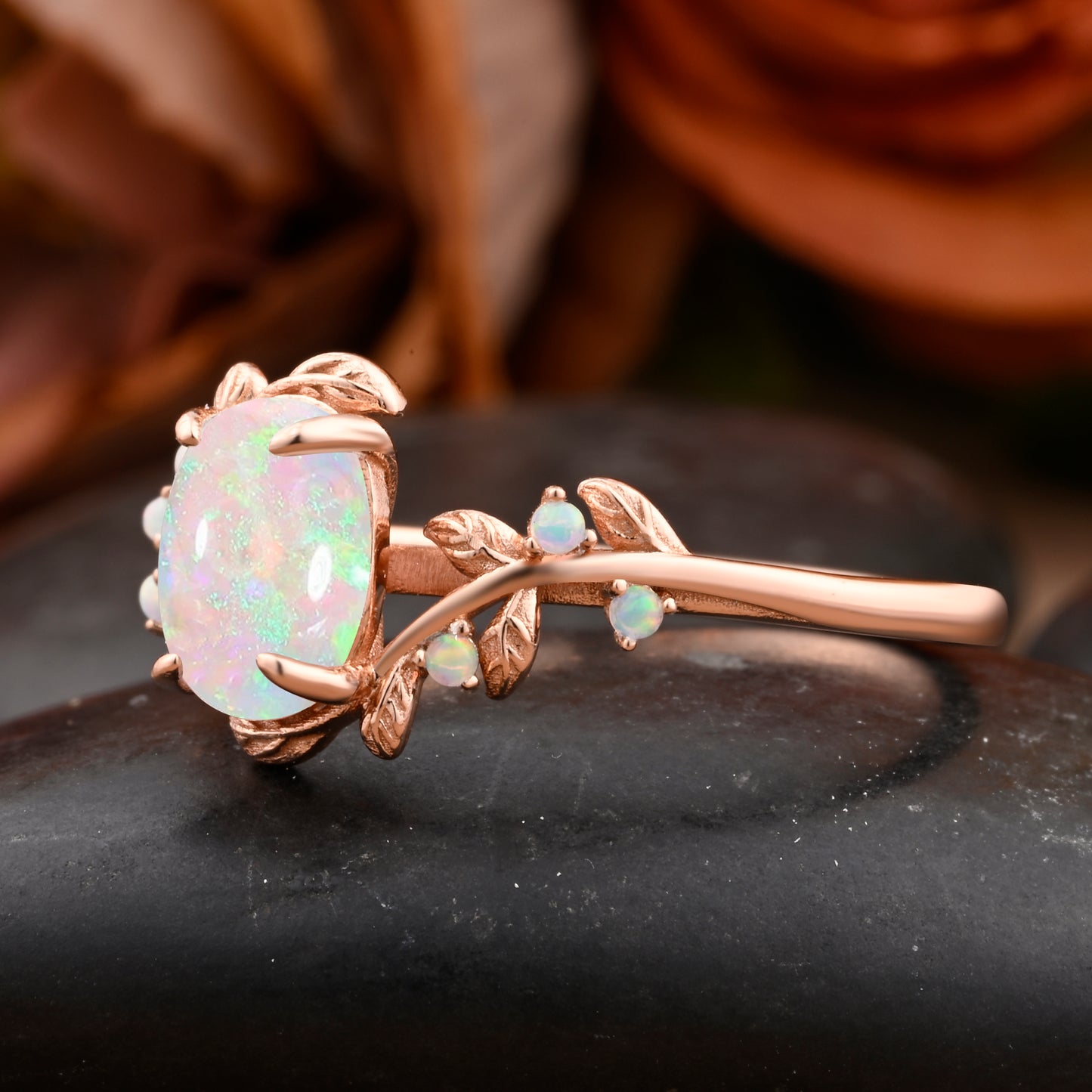 Bague de fiançailles vintage en forme de poire avec aigue-marine, ensemble de bagues de mariage uniques, cadeau d'anniversaire