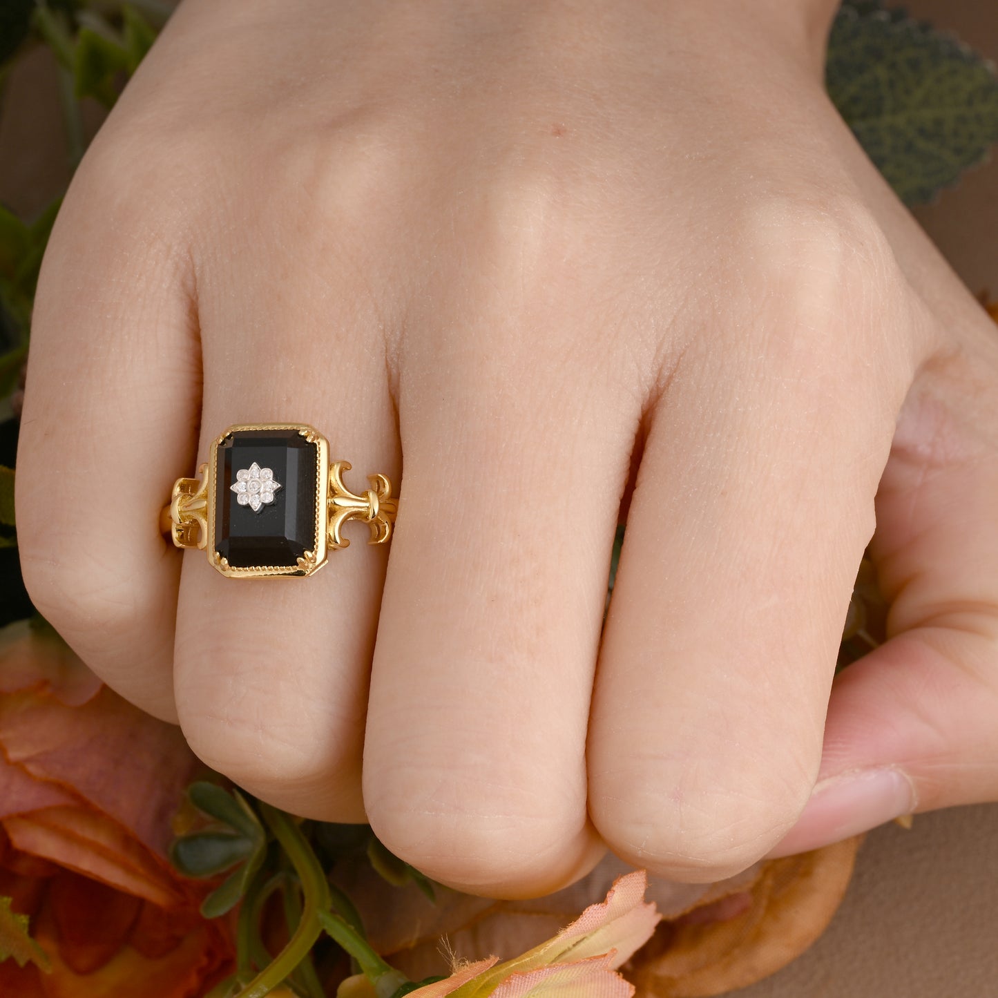 Bague de fiançailles vintage en forme de poire avec aigue-marine, ensemble de bagues de mariage uniques, cadeau d'anniversaire